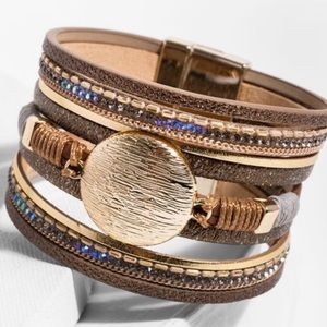 SAACHI Optical Bracelet Gold